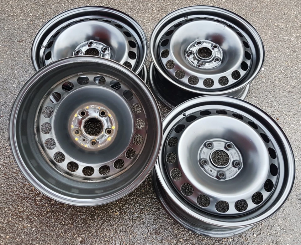 Llantas de acero para Passat 3C/EOS 1F/Scirocco 1/3 3C0601027H 6,5Jx16H2 ET42# 28392 - Imagen 1 de 4