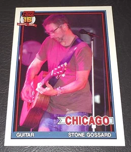 PEARL JAM Chicago Baseball Card 2016 - Stone Gossard 2 pink - Wrigley pack cubs - Picture 1 of 1