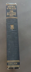 Mark Twain THE $30,000 BEQUEST ETC Hardcover Illustrated HARPERS NY 1917 Classic - Picture 1 of 10