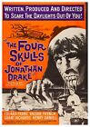 Reproduction Vintage "The Four Skulls Of Jonathan Drake" Movie Poster, Size: A2