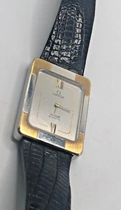 Vintage Two Tone Gold Tone & Steel Omega De Ville 1350 - Picture 1 of 5