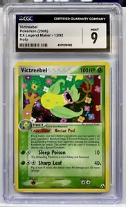 2006 Pokémon EX Legend Maker Victreebel 13/92 Holo w/SWIRL CGC 9 Mint - Picture 1 of 2