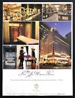 2011 The Plaza Hotel NYC 7 photo "New York's Urban Resort" vintage print ad