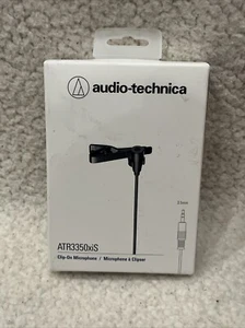 Audio-Technica ATR3350XiS Omnidirectional Condenser Lavalier Microphone - Sealed - Picture 1 of 2