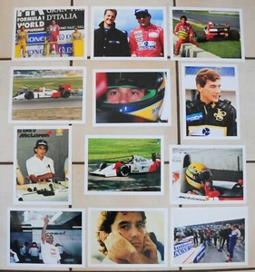 12x Ayrton Senna Formula 1 Photos 18x24cm, McLaren, Williams, Michael Schumacher - Picture 1 of 1