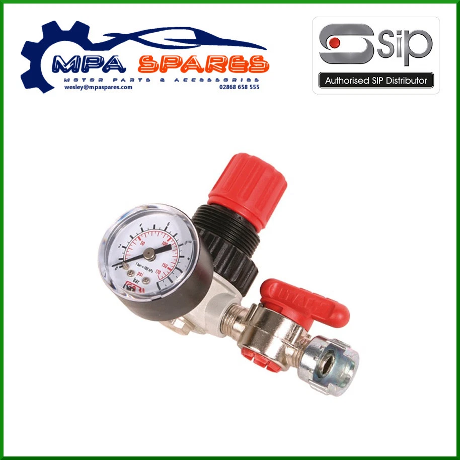 SIP 02070 MICRO REGULATOR - 1/4" SIDE FITTING LINE TOOL - Image 1 of 1