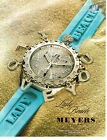 PUBLICITE ADVERTISING 114  2005  MEYERS   joaillier montres LADY BEACH