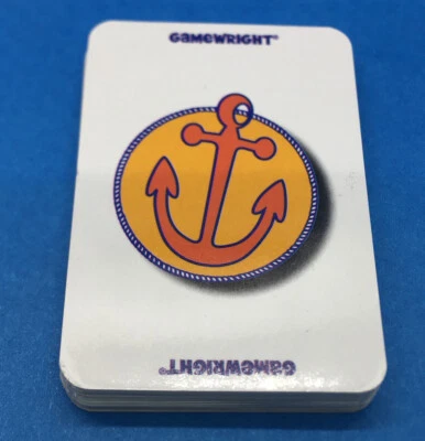 Gamewright CAPTAIN CLUELESS настольная игра запасные части 30 ПОРТОВ КОЛЛ-КАРТ - Изображение 1 из 4