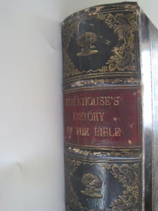 Stackhouse's History Of The Bible Volume II Glasgow London Blackie & Son - Picture 1 of 23