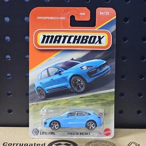 2025 MATCHBOX PORSCHE MACAN S METAL BLUE MBX - Picture 1 of 4