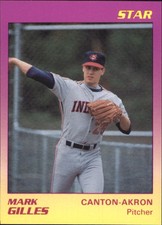 1989 Canton-Akron Indians Star #7 Mark Gilles