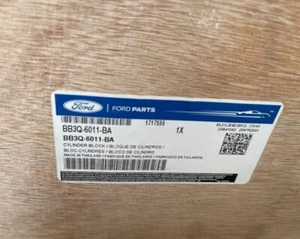 SHORT BLOCK,ALTERNATE PART: Engine Block for FORD ENDEAVOUR 3.2 LTR - BB3Q6011BA - Picture 1 of 1