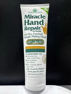 Crema reparadora de manos Miracle of Aloe’s Miracle 8 oz (226 g) loción curativa de aloe vera Foto 1 de 4