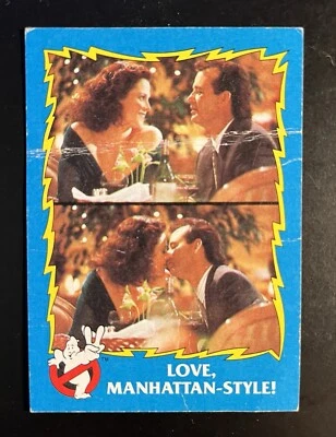Vintage 1989 Ghostbusters II Movie Trading Card #55, " Love, Manhattan-Style " - Image 1 of 2