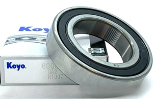 KOYO 6008 2RS C3 Deep Groove Ball Bearings 40x68x15mm 6008 RS - Picture 1 of 4