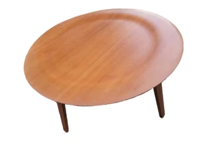 Herman Miller Ray & Charles Eames CTW Round Coffee Table Wood - Picture 1 of 6