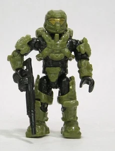 Mega Bloks Halo CNG63 Fireteam Taurus Spartan Recruit Green Minifigure - Picture 1 of 4