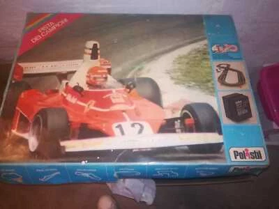 Polistil Champion slot car 1:32 F1 anni 70  vintage completa  - Immagine 1 di 2