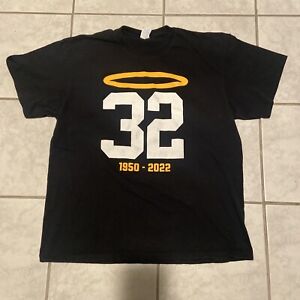 A Port & Company Pittsburgh Steelers Franco Harris 1950-2022 Shirt.Size Adult XL