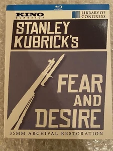 Stanley Kubrick's Fear and Desire Kino Lorber Blu-ray OOP Slip Cover - Bild 1 von 4