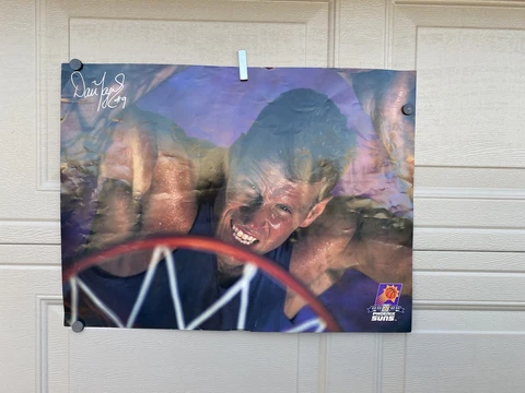Vintage Dan Majerle Phoenix Suns NBA Poster Cover