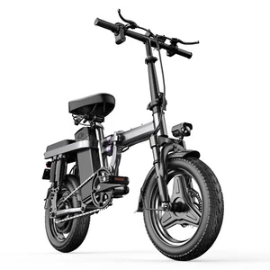F12 Adult Ebike 500W Peak Motor Foldable 48V 15AH Electric Bicycle 25MPH 35Mile - Picture 1 of 9