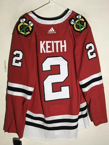 adidas Authentic Adizero NHL Jersey Chicago Blackhawks Duncan Keith Red sz 54 Cover