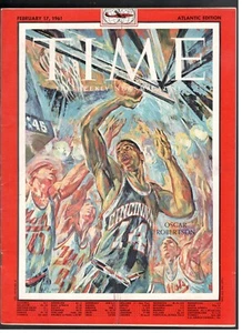 Oscar Robertson Cincinnati Royals-Bucks TIME Magazine February 17 1961 The Big * - Picture 1 of 1