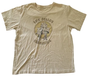Breaking Bad Men Los Pollos Hermanos Chicken Graphic Tee M Ivory Cream M/L - Picture 1 of 1