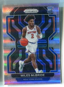 2021-22 Panini Prizm Mikes McBride SILVER PRIZM REFRACTOR RC #283 NY KNICKS - Picture 1 of 1
