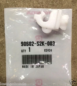 Clip de soporte de varilla de hélice de capó genuino OEM Honda CR-V Element Fit - Imagen 1 de 2