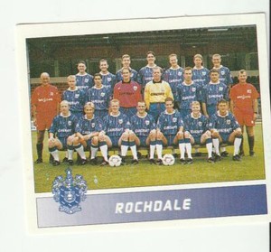 Panini Team Group Sticker - Rochdale