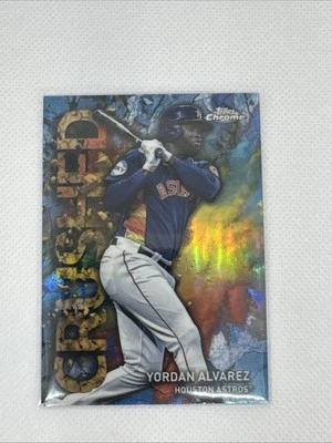 2023 Topps Chrome Update Series - Crushed Yordan Alvarez #C-4 - Image 1 of 4