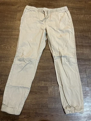 Pantalones de chándal Empyre de caqui para hombre talla grande Foto 1 de 4