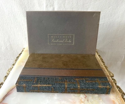 Molly West Handcrafted Hand-bound Books Writing Stock Notebook/Notepad NIB - Image 1 of 4