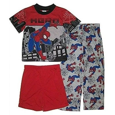 Marvel Spider-Man Boy's 3-pc. Hero Pajama Set, Red, Size 10 - Image 1 of 2