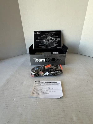 Mark Martin #6 2003 Viagra NASCAR Team calibre cromo oscuro nuevo escala 1:24 naranja Foto 1 de 4