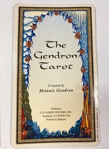 The Gendron Tarot (U.S. Games) Vintage Deck of Cards 1997 1st edition W/ Bag - Picture 1 of 5