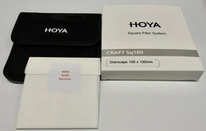 HOYA CRAFT SQ100 Starscape Camera Filter 100 x 100mm. NEW - Picture 1 of 4