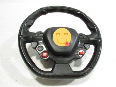 Ferrari 488 Spider 2017 Driver Steering Wheel Carbon Fiber Trim 15-19 |$8 - Image 1 of 4