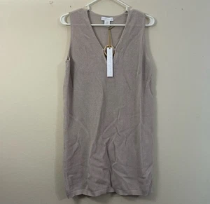 House of Harlow Badeanzug Überzug Damen klein beige ärmellos neu mit Etikett Cl - Bild 1 von 6