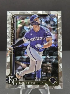 2025 Topps Series 2 Diamante Foil #536 MJ Melendez Kansas City Royals - Picture 1 of 2