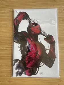 Symbiote Spider-Man #1: Dell Otto Virgin Variant Ltd 134/600 COA - Picture 1 of 6