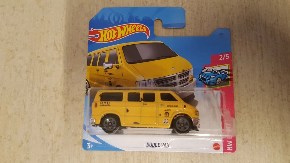 HOT WHEELS - 2021 HW DRIFT, Dodge Van - scale 1:64 #ebayheroes - Immagine 1 di 3