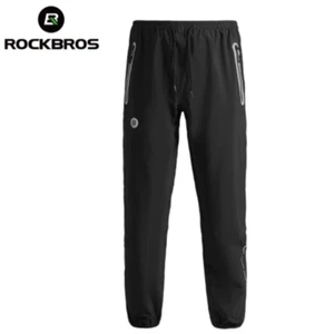 ROCKBROS Bicycle Pants Waterproof Breathable Cycling Trousers Outdoor Rain Pants - Picture 1 of 19