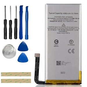 Batterie de remplacement pour Google Pixel 5 GTB1F 4080mAh avec outils de réparation - Photo 1 sur 1
