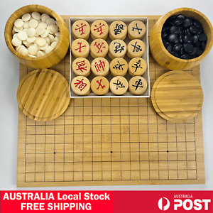 Bamboo Table Go Board Weiqi Checkerboard 19 x19 Line 361 Way 2 Types Board Games