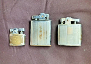 Vintage 3 x Cigarette Lighters Pacific - Ronson - Mosda --Pacific Working - Picture 1 of 9