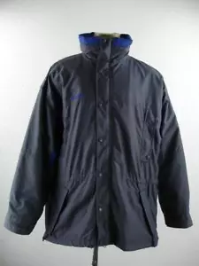 Men's sz L Vtg 1990's Columbia Long's Peak 3-in-1 Jacket Gray Blue Black Fleece - Picture 1 of 24