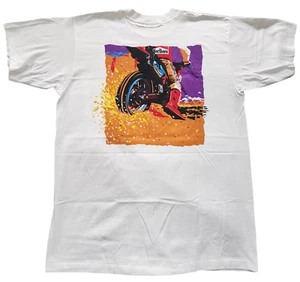 Vintage 90er Marlboro Miles Adventure Team Motorrad Erwachsene T-Shirt neu ohne Etikett USA - Bild 1 von 6